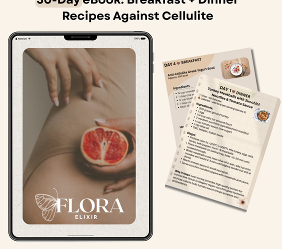 30 Day Anti-Cellulite Meal Plans