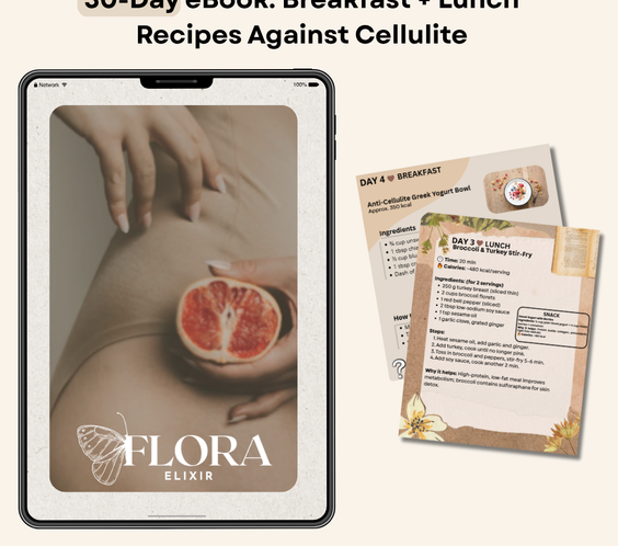 30 Day Anti-Cellulite Meal Plans